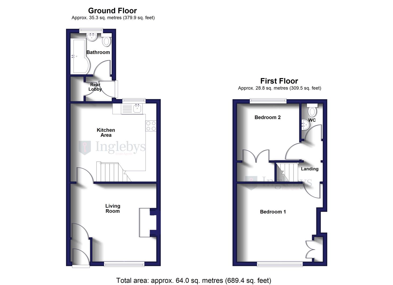 16, Gladstone Street, Carlin How floorplan