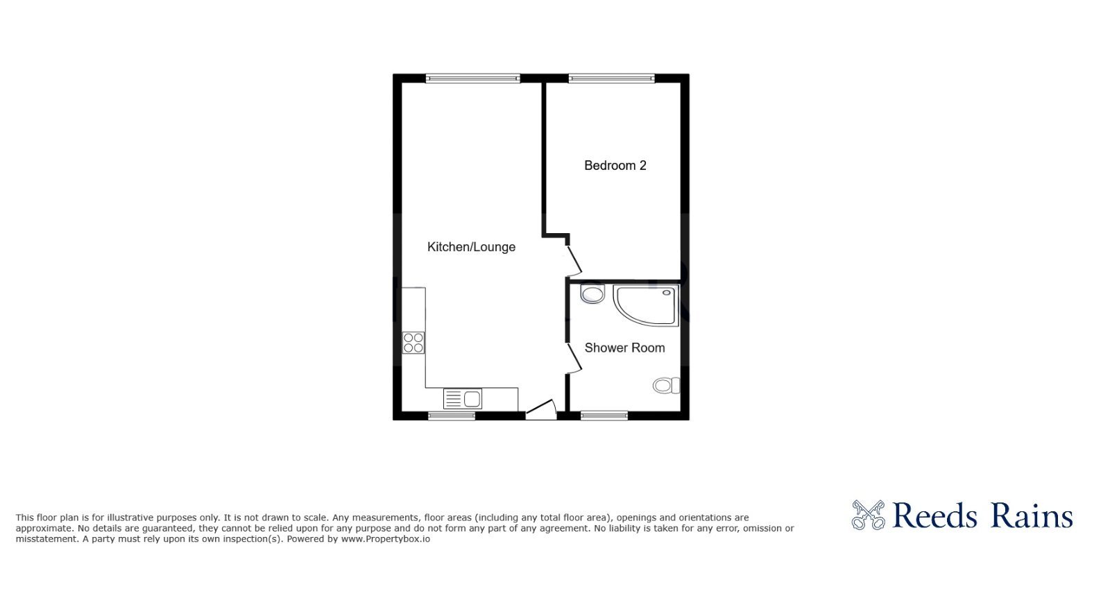 Flat 28,, Gloucester Grange, Staffordshire floorplan