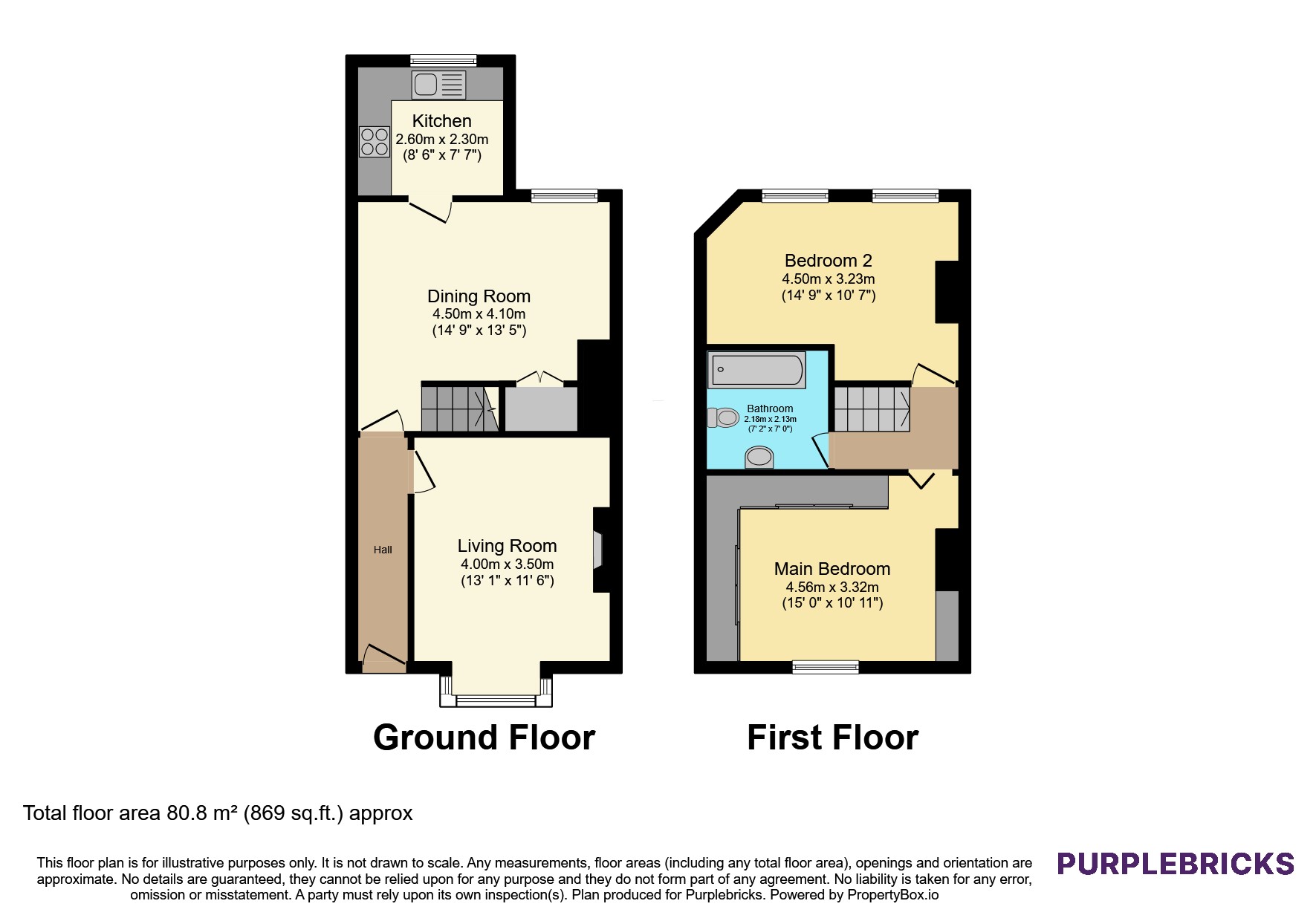 73, Calvert Road, Bolton floorplan