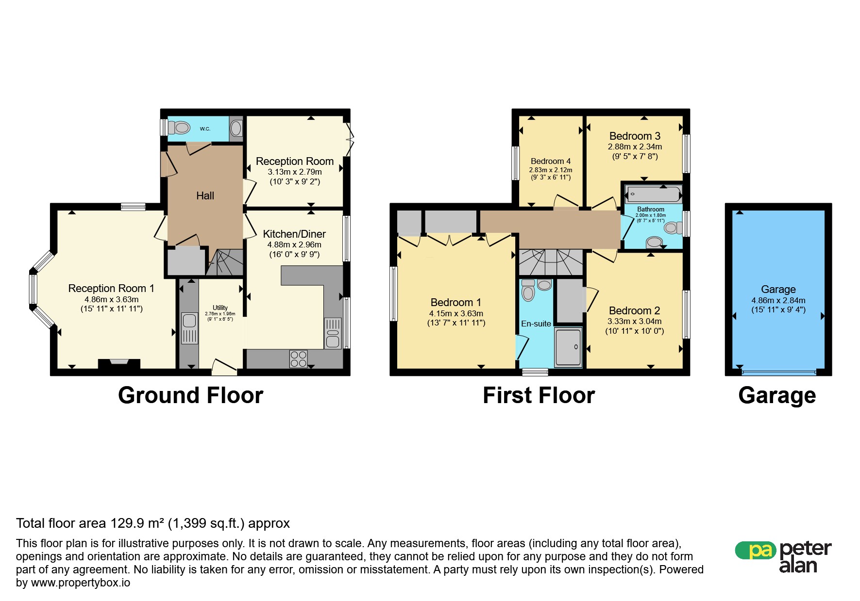 1, Bro Dirion, Bridgend floorplan