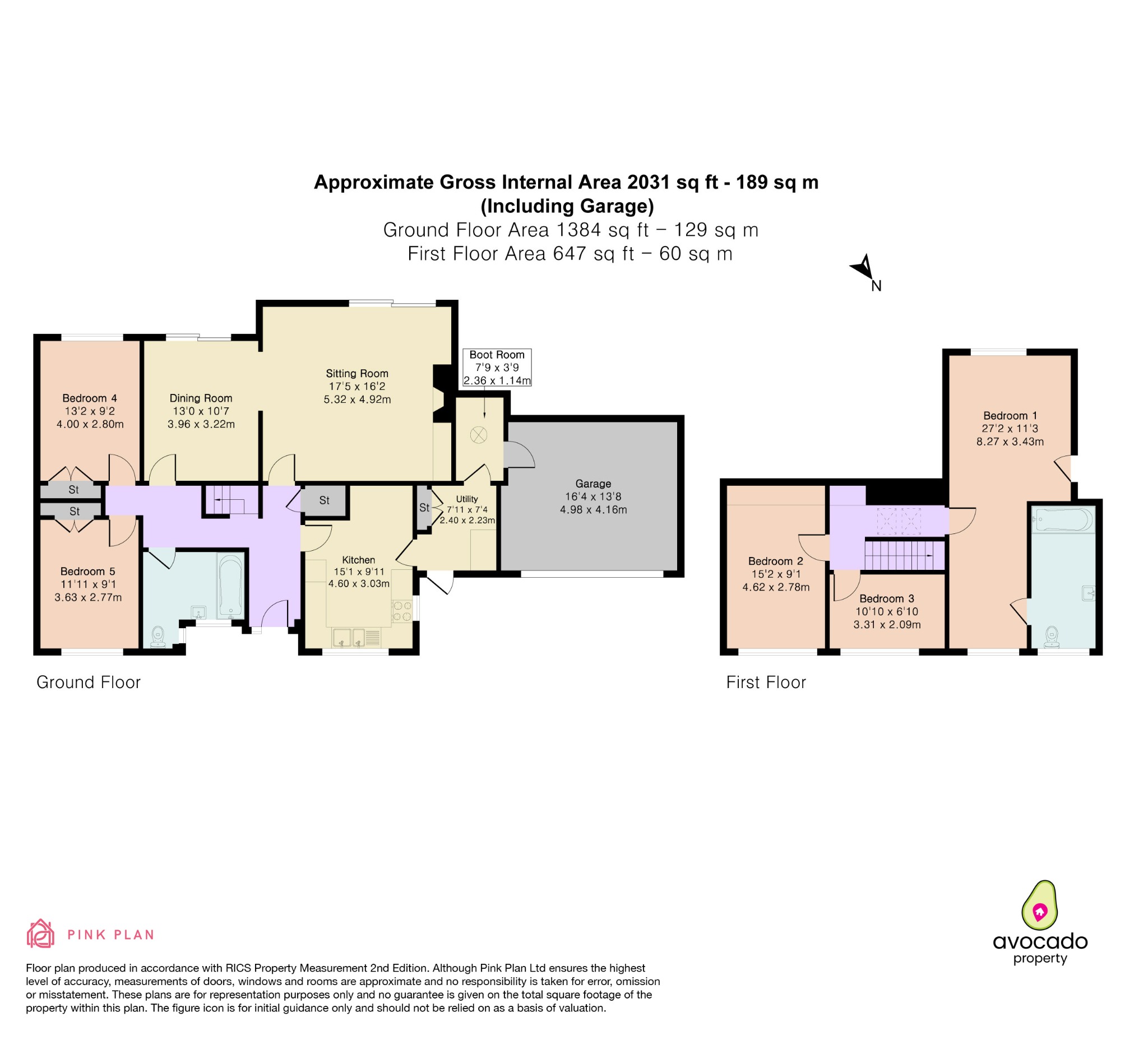 63 Kennedy Road, Bicester, Oxfordshire floorplan