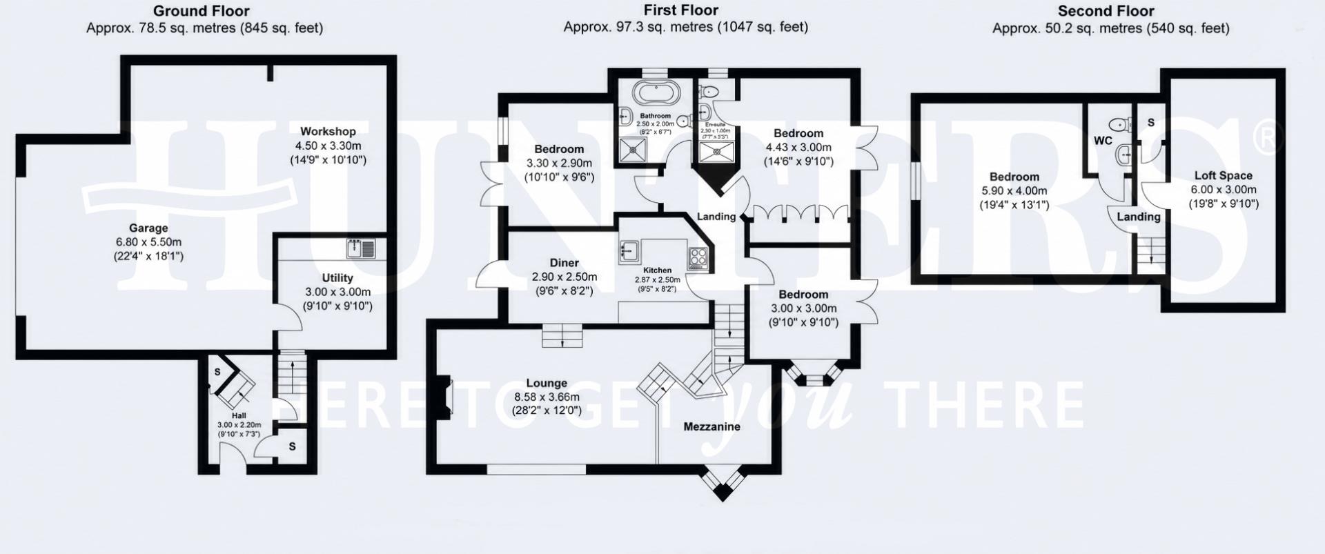 Rockmount, Weasel Lane, Tockholes floorplan