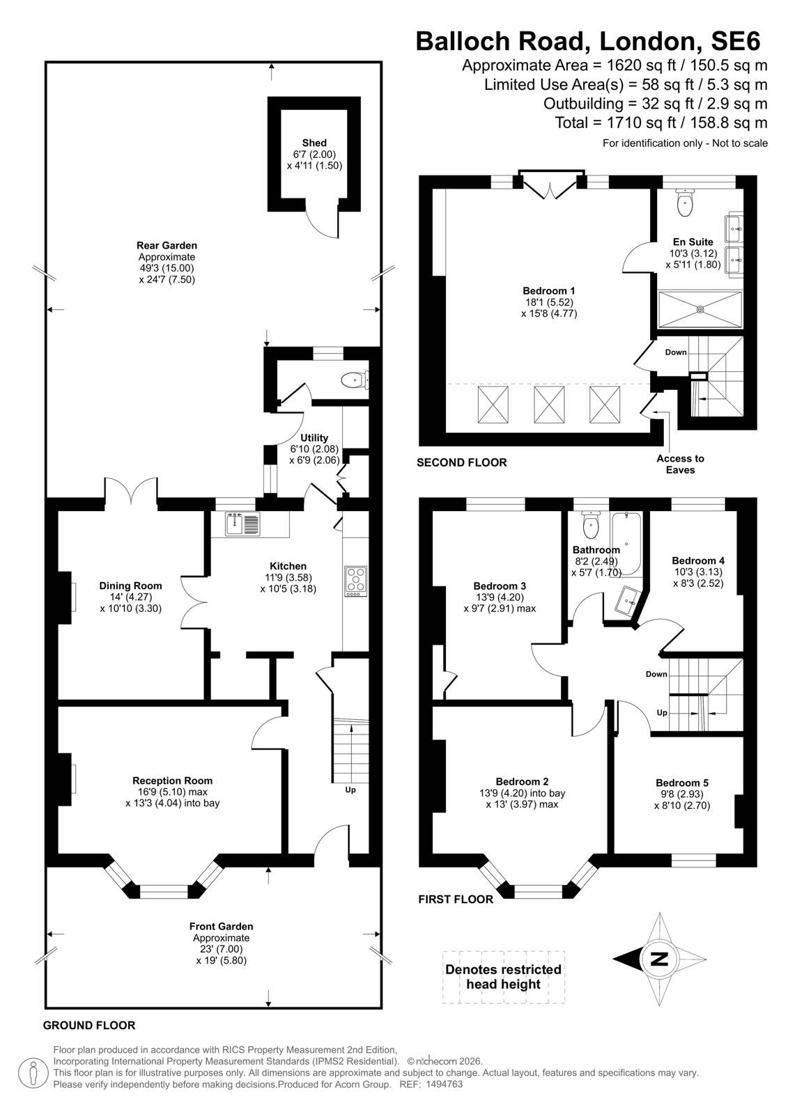 9, Balloch Road, London floorplan