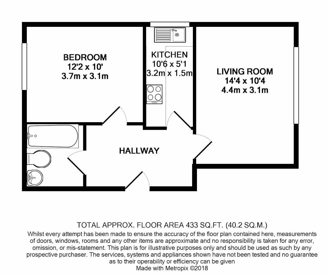 1 Bedrooms Flat to rent in 475-477 High Road Leyton, London E10