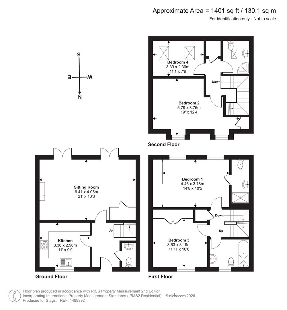 3, Wimble Stock Way, Yeovil floorplan