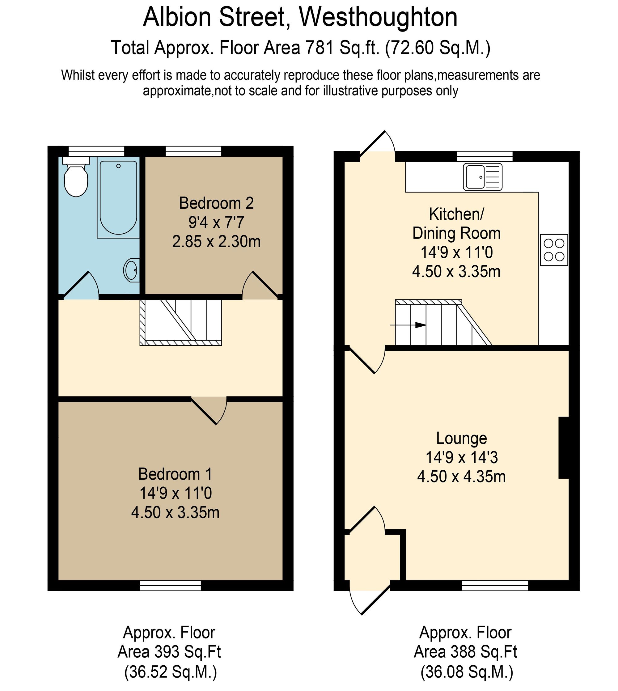 9 Albion Street, Bolton floorplan