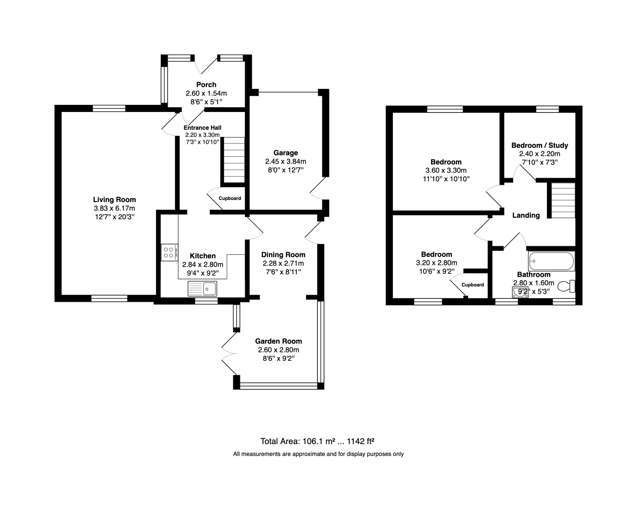 67, Middlemarch Road, Dereham floorplan