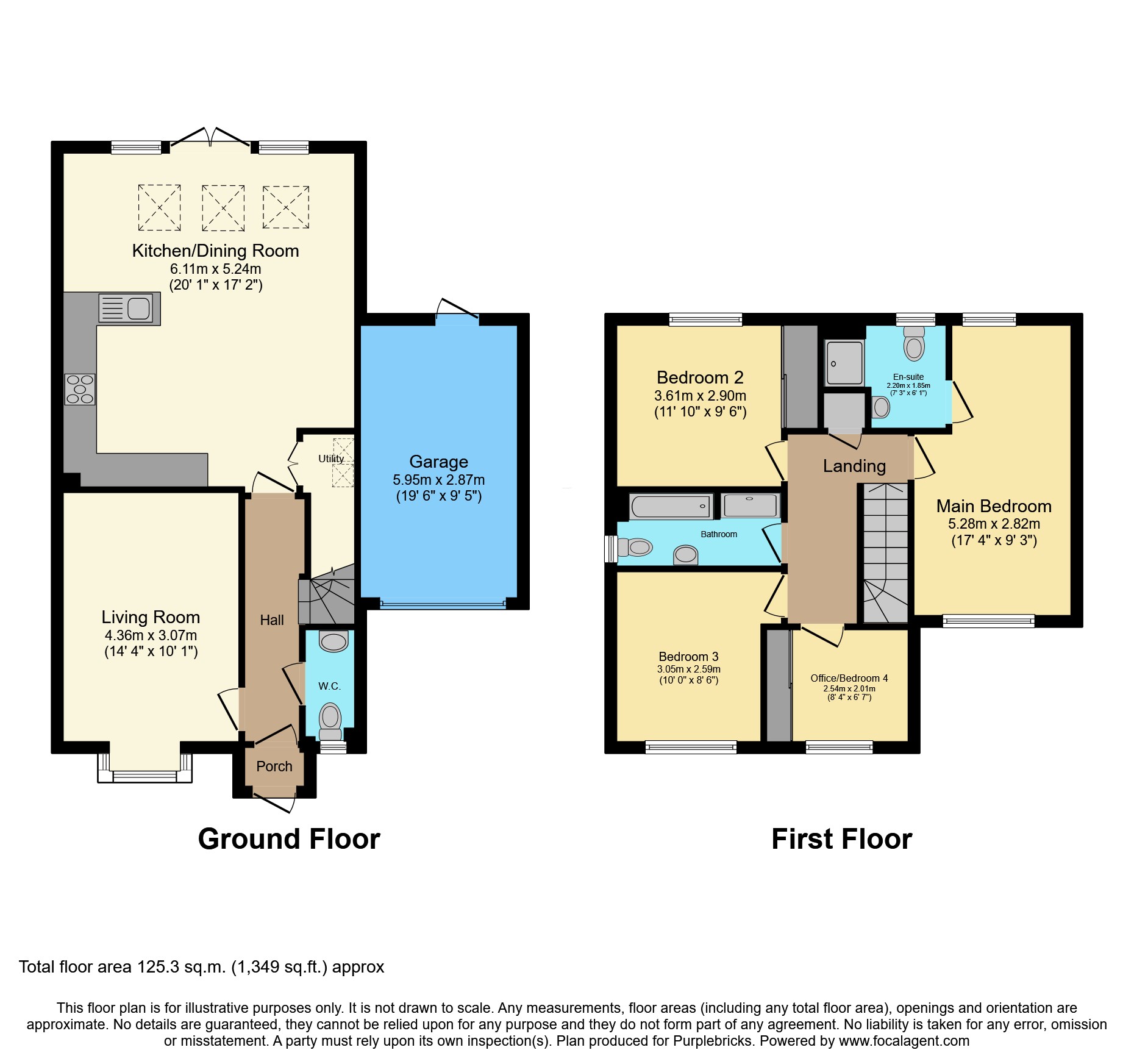 17, Bagwall Crescent, Wednesbury floorplan