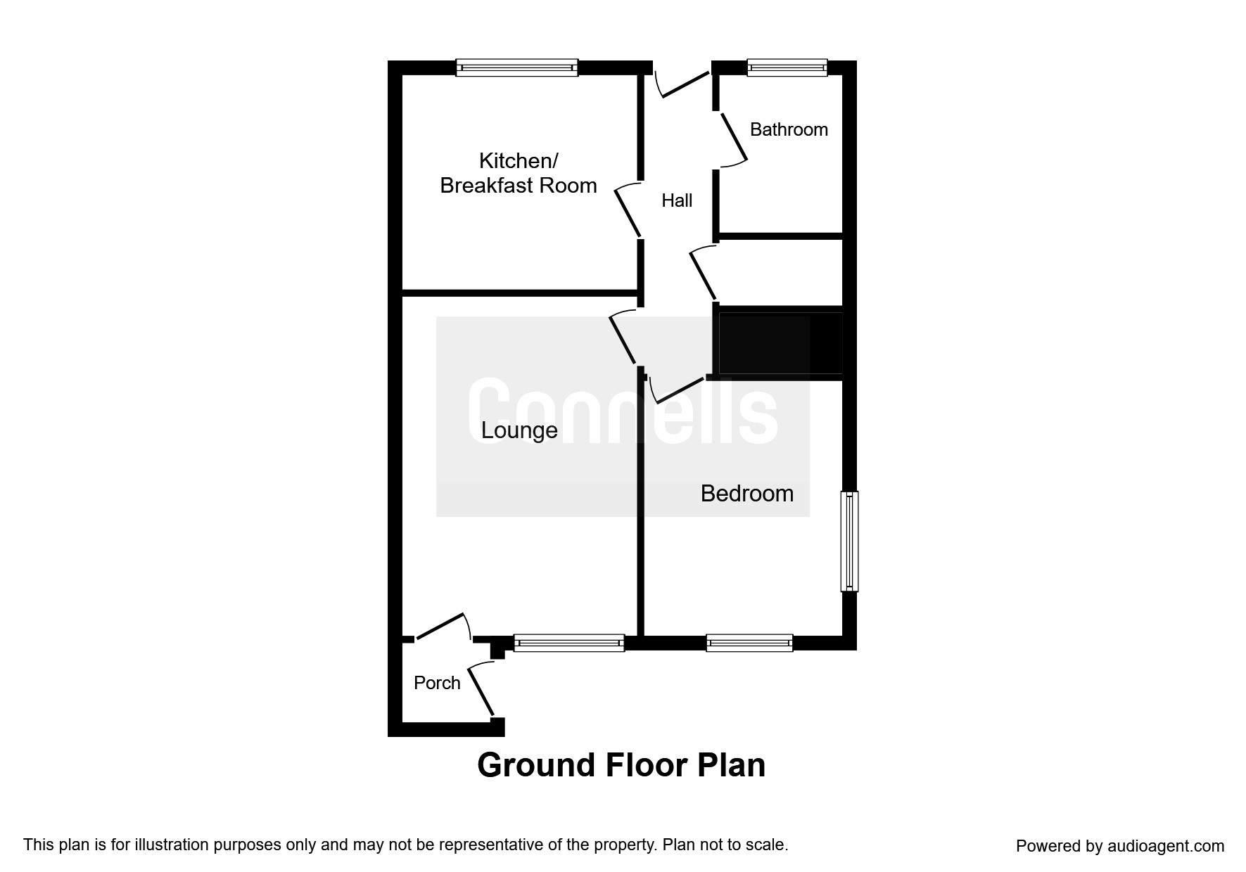 1 Bedrooms Terraced bungalow for sale in Walnut Way, Countesthorpe, Leicester LE8