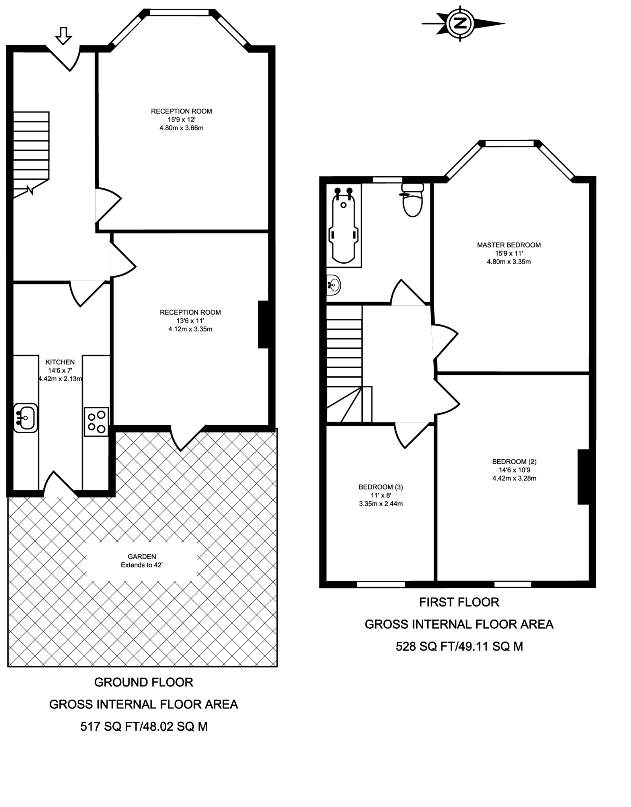 Horn Lane, Acton floorplan