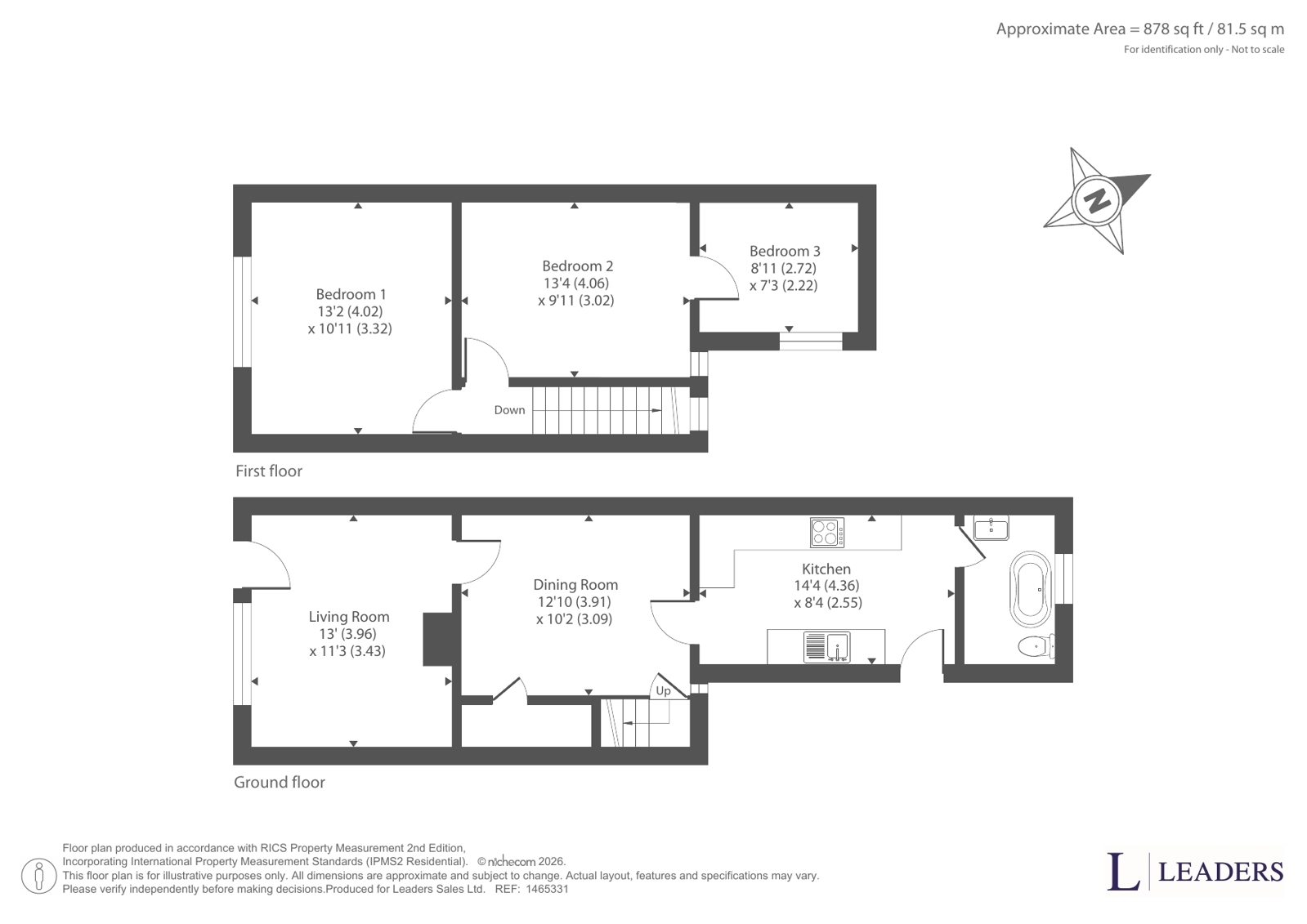 6 Queens Cottages,, Queens Road, Colchester floorplan