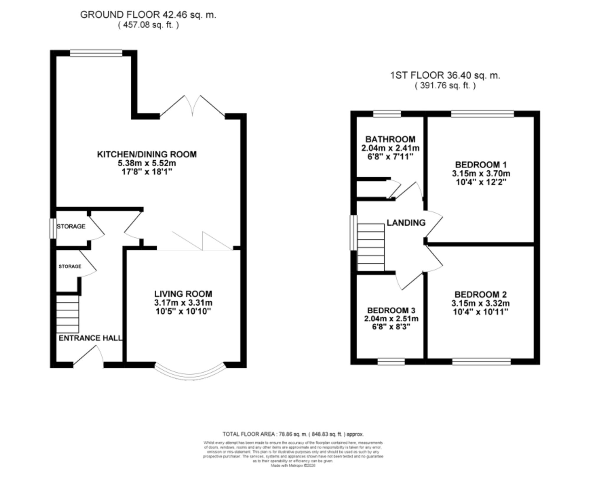 39 Grindley Lane, Stoke-On-Trent floorplan