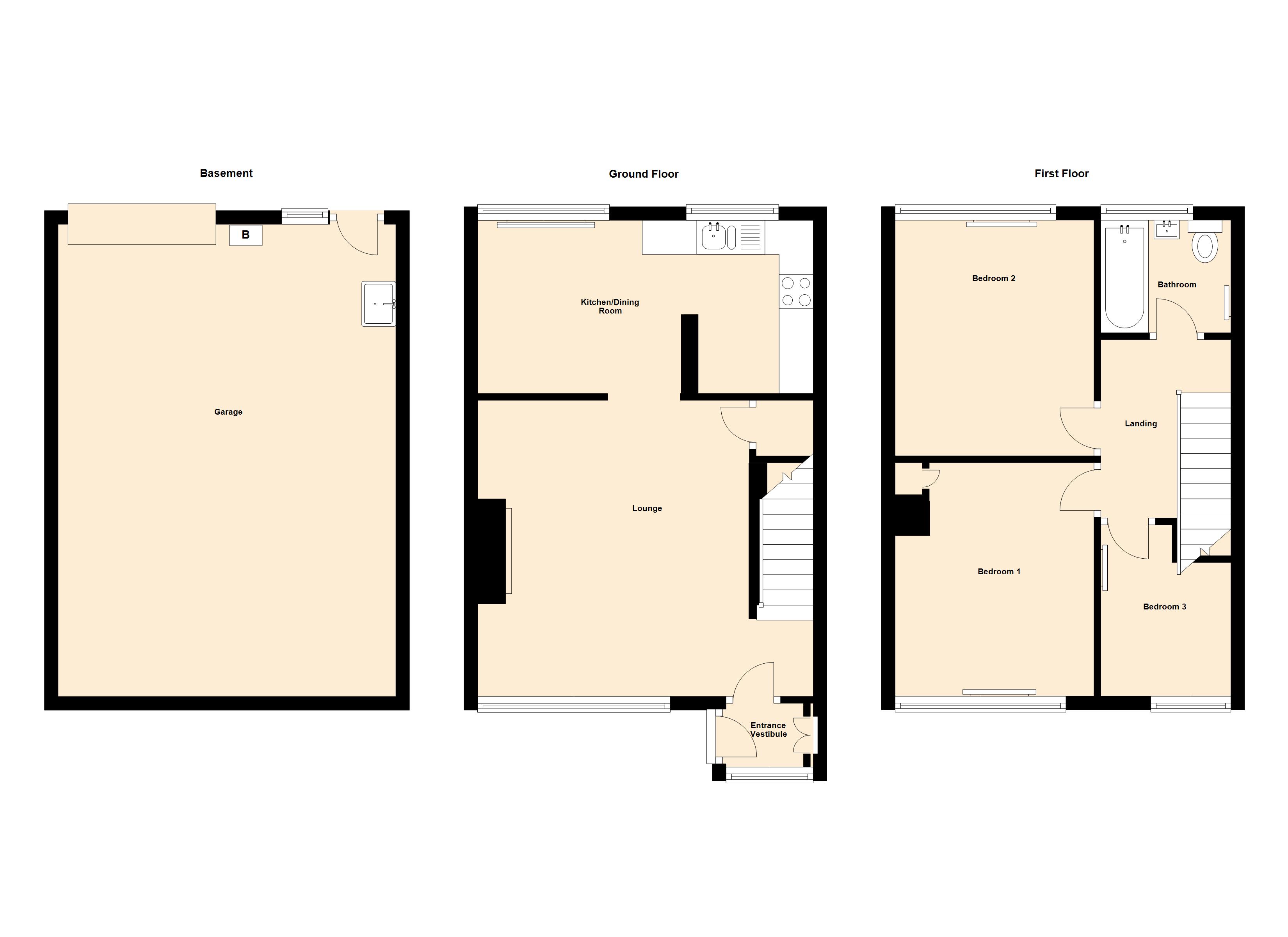 3 Bedrooms Terraced house for sale in Lakeway, Blackpool FY3