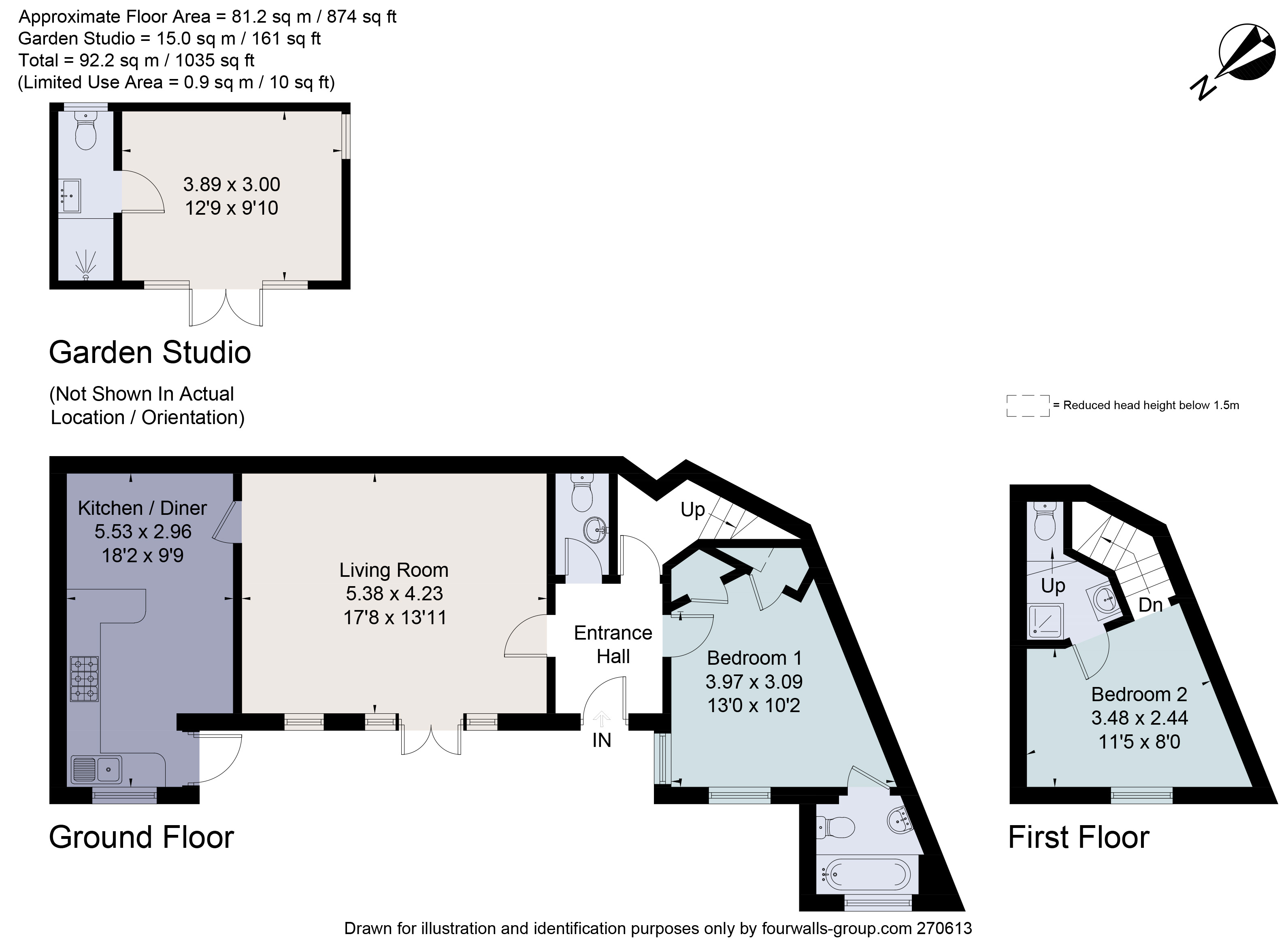 3, Yeomans Keep, Rickmansworth floorplan
