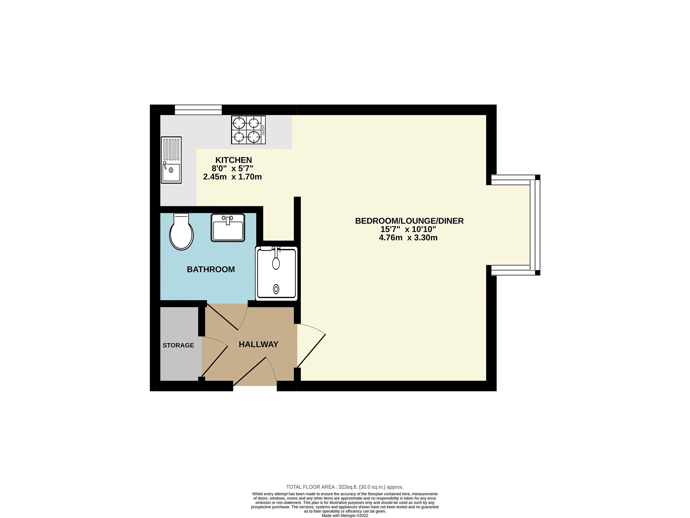 2, Saxon Close, Surbiton floorplan