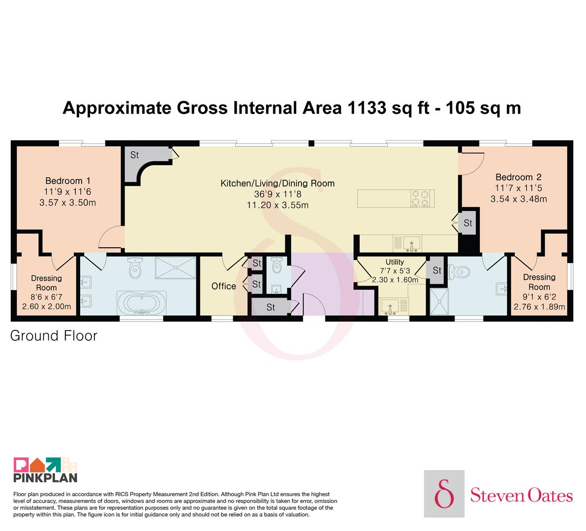 The Curve, Plot 8, Bells Wood, Little Berkhamsted floorplan