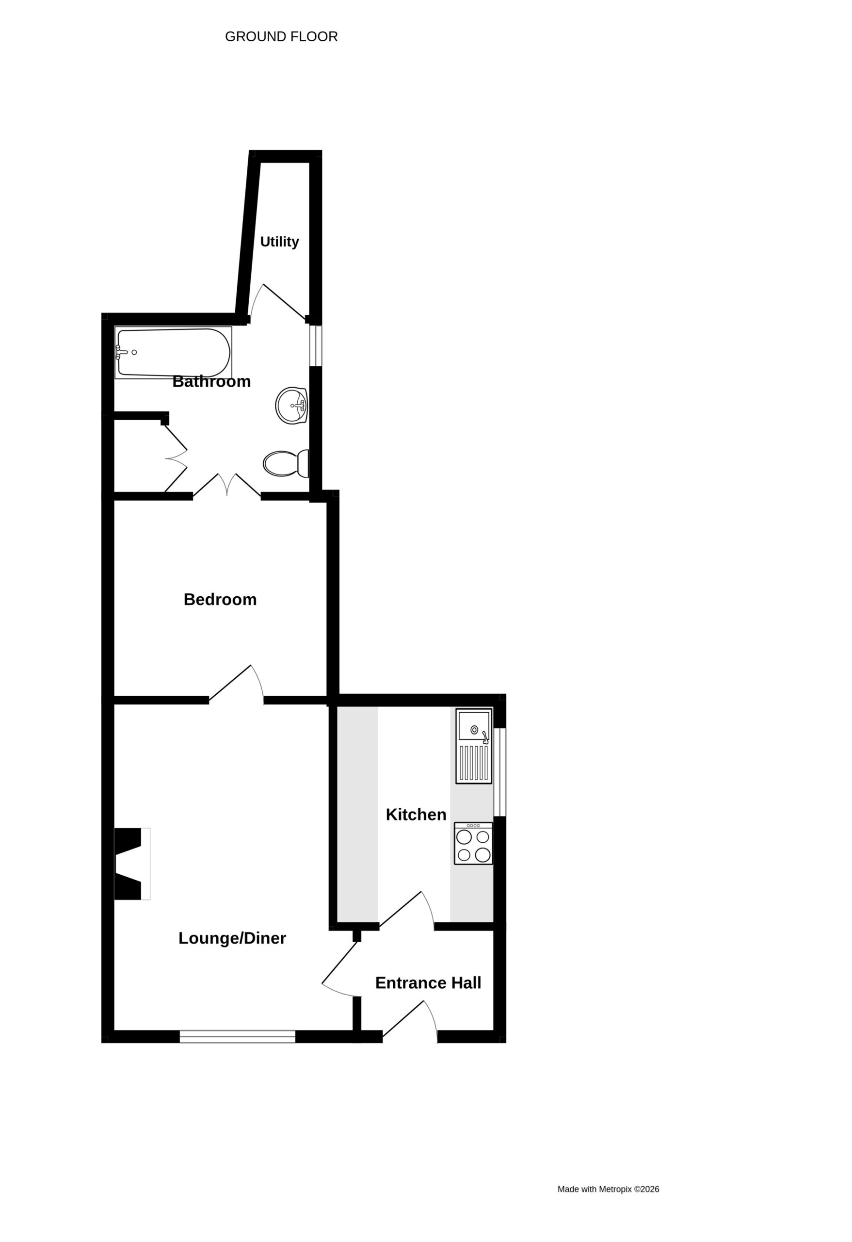 Belle Vue, 8, Hauteville, St Peter Port floorplan