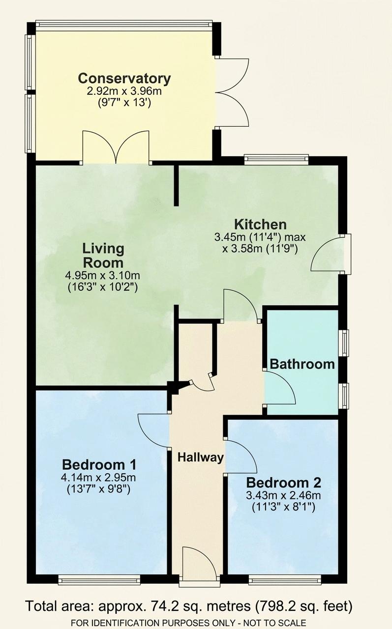 Poplar Road, Hereford floorplan