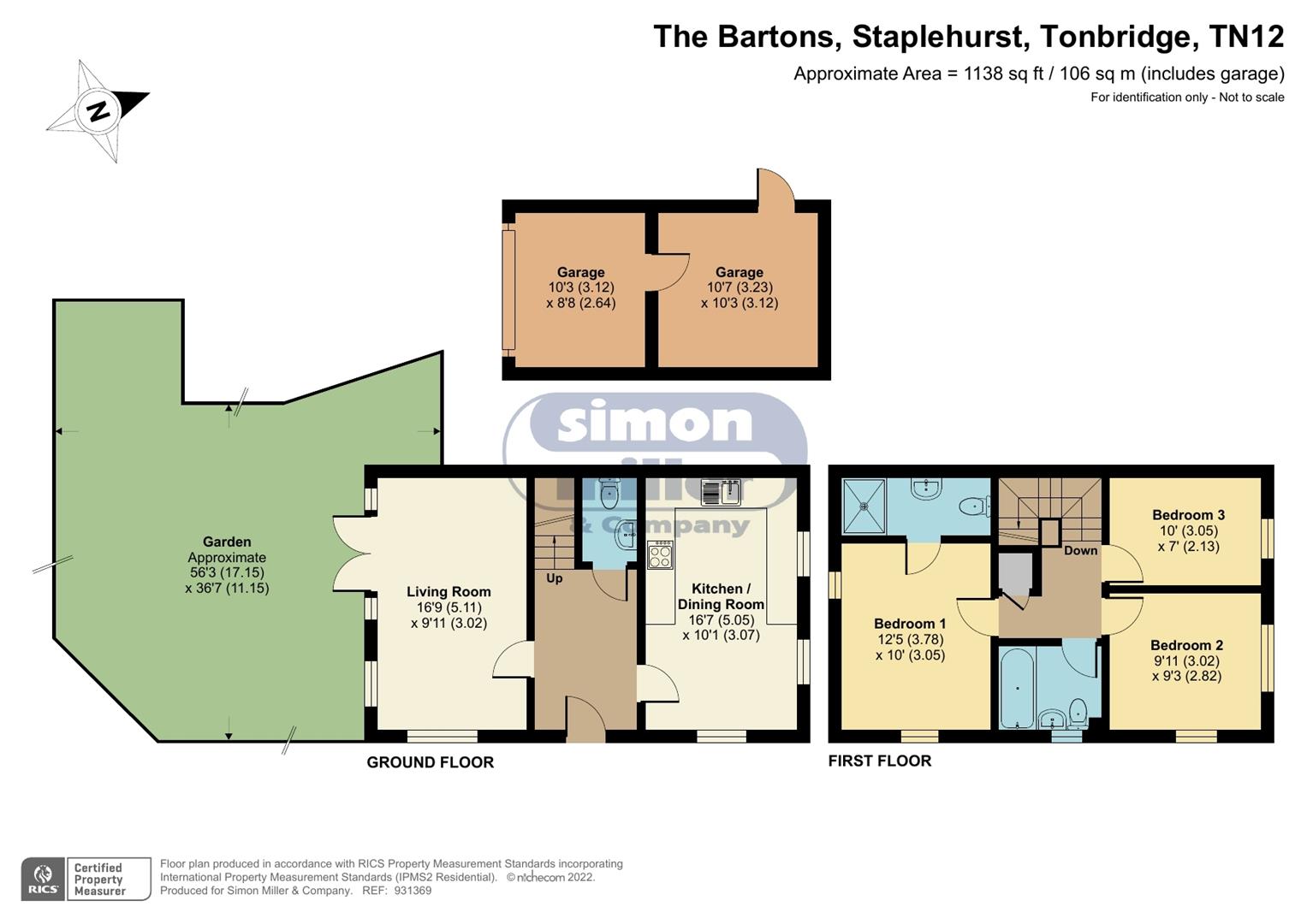 4, The Bartons, Tonbridge floorplan