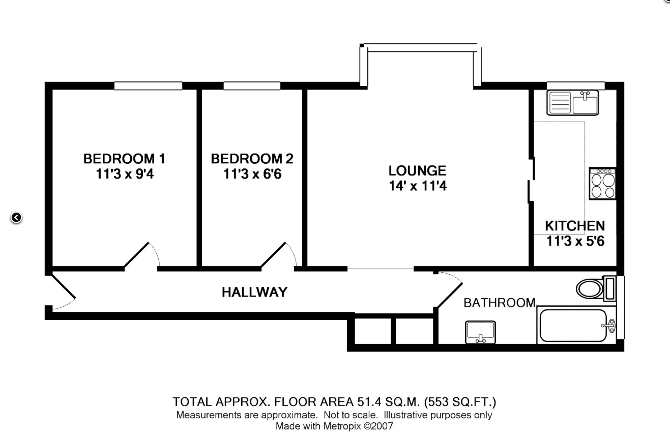 61, Marston Way, Crystal Palace floorplan
