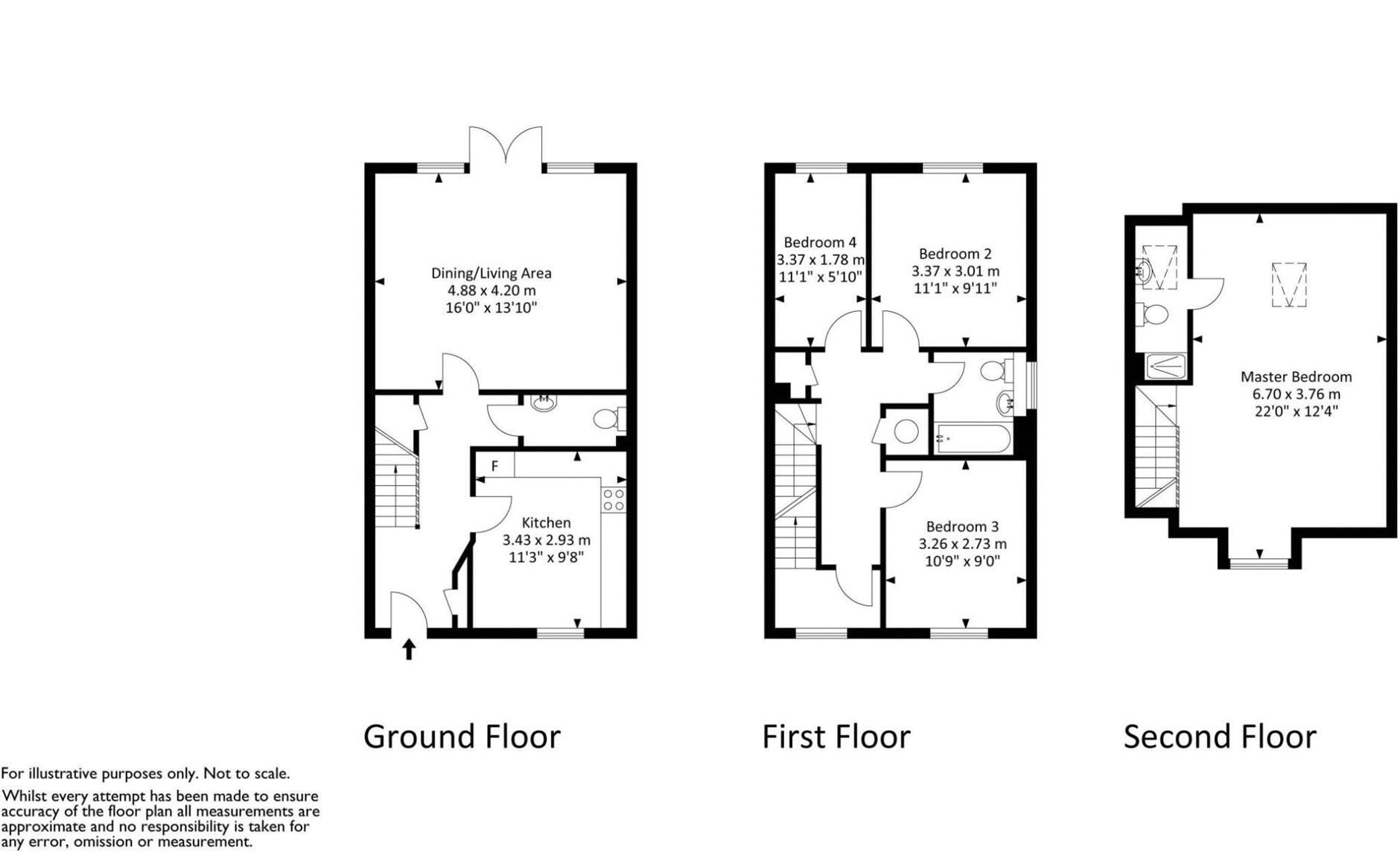 21, Porters Drive, Weston super Mare floorplan