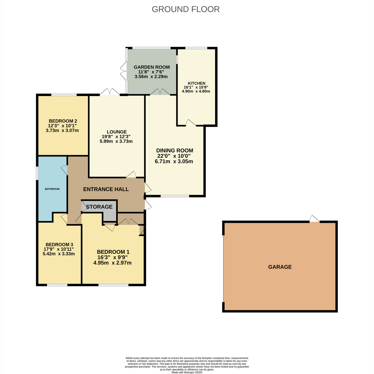 20, Netherfield Lane, Church Warsop floorplan