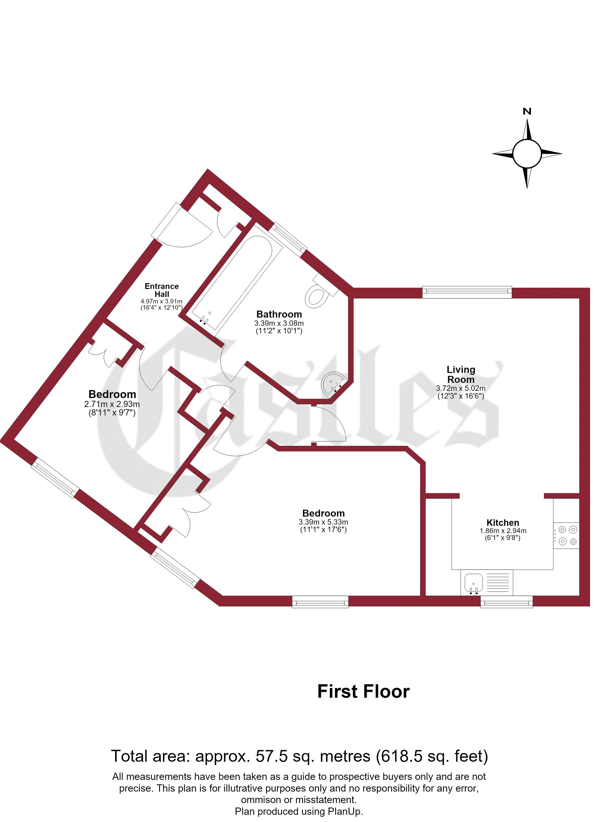 Greenwich Way, Waltham Abbey floorplan