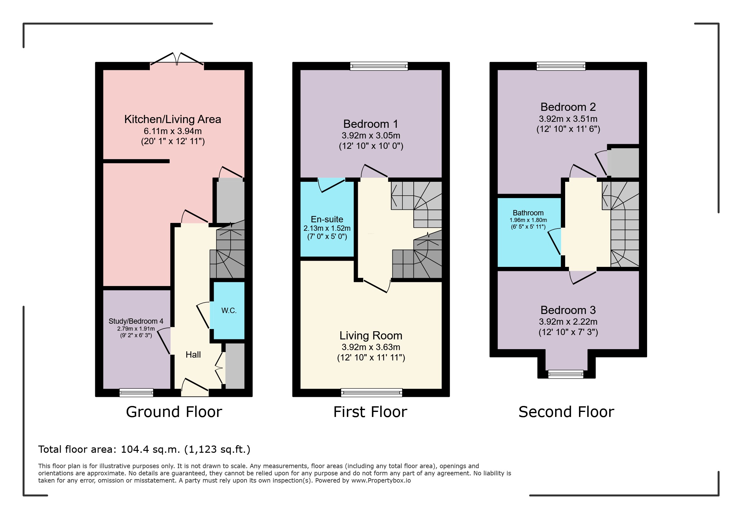 2, Smailes Close, Stockton-on-Tees floorplan
