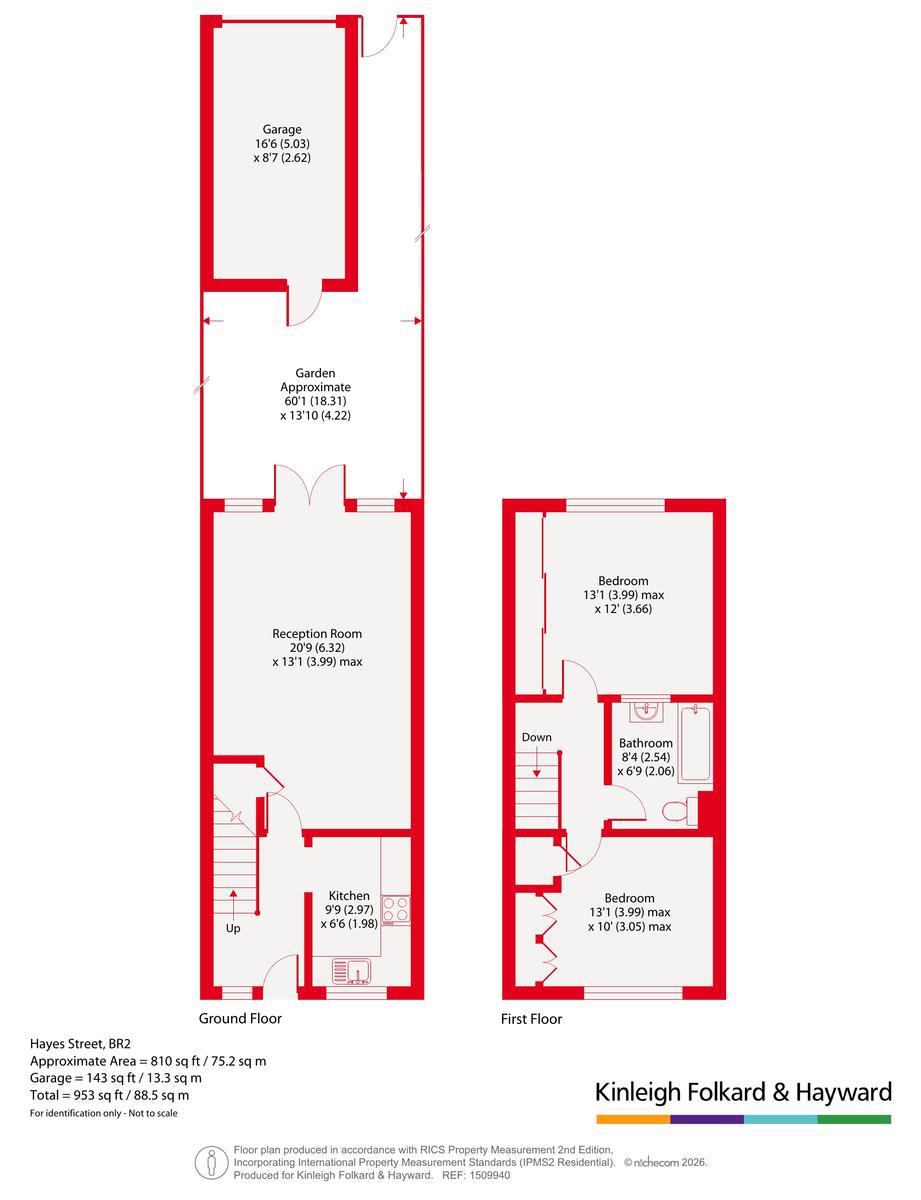 16, Hayes Street, Kent floorplan
