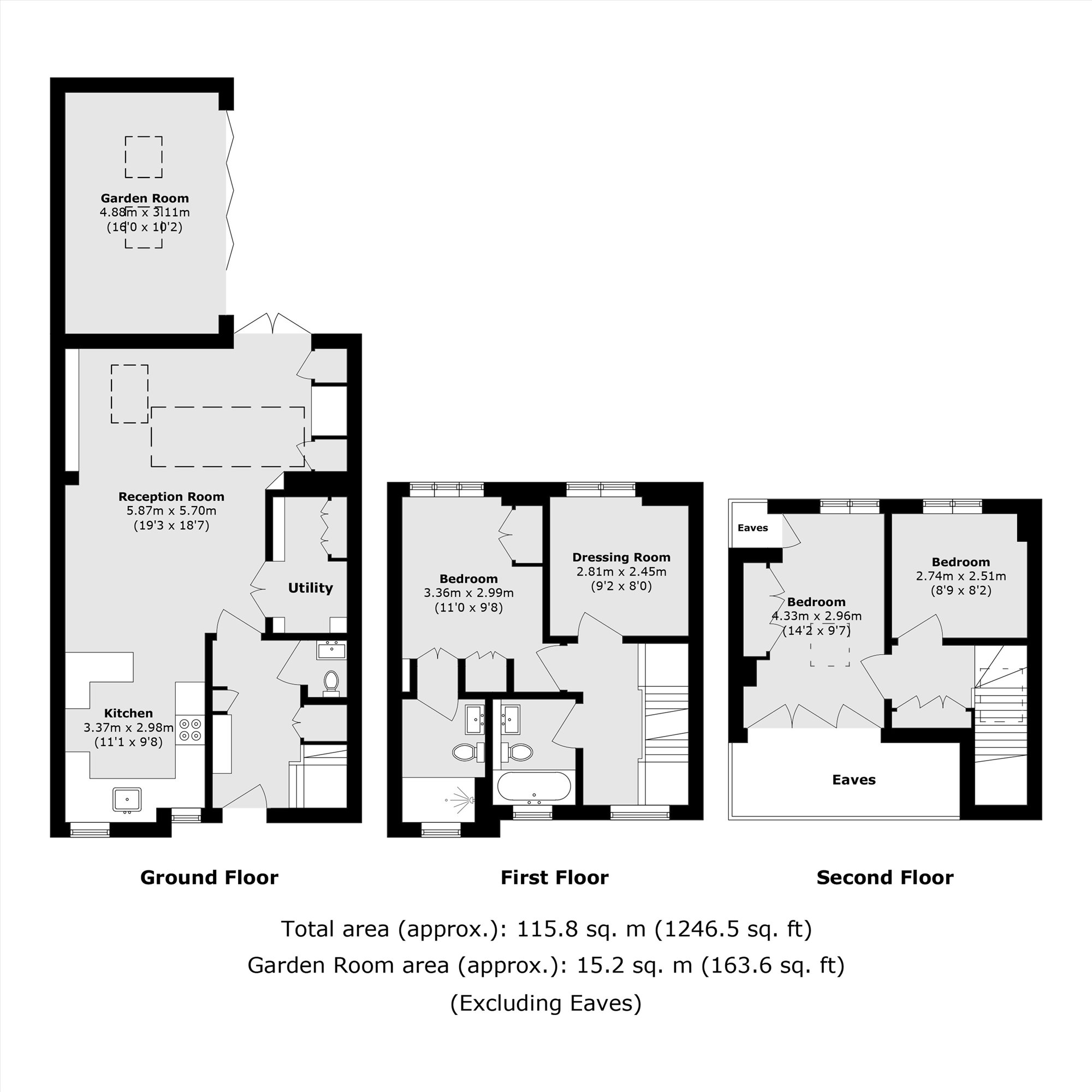 1, Almond Grove, Brentford floorplan