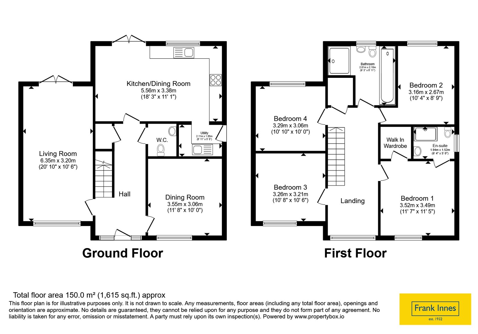 9, Frankley Close, Derby floorplan