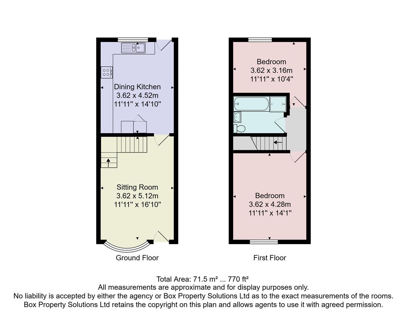 12, Cambridge Drive, Otley floorplan