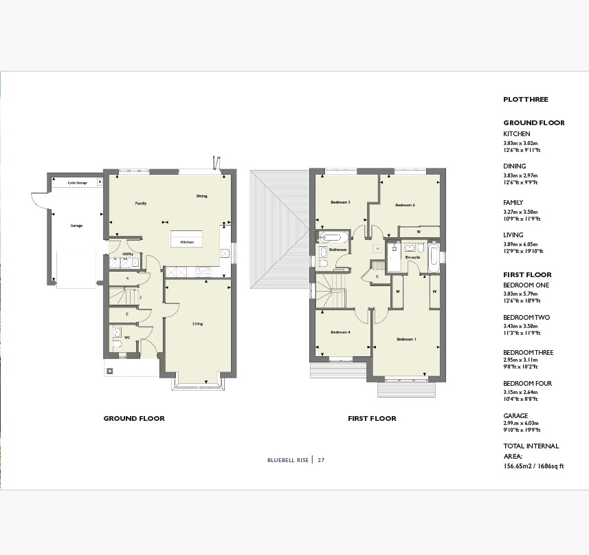 Plot 3, Bluebell Rise, East Grinstead Road, Lewes floorplan