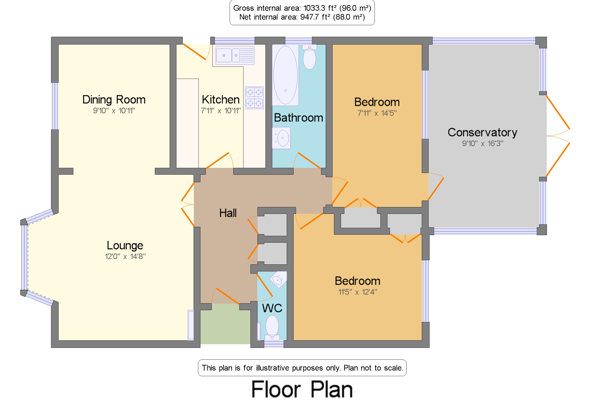 2 Bedrooms Bungalow for sale in Norfolk Way, Elmer, West Sussex, Bognor Regis PO22