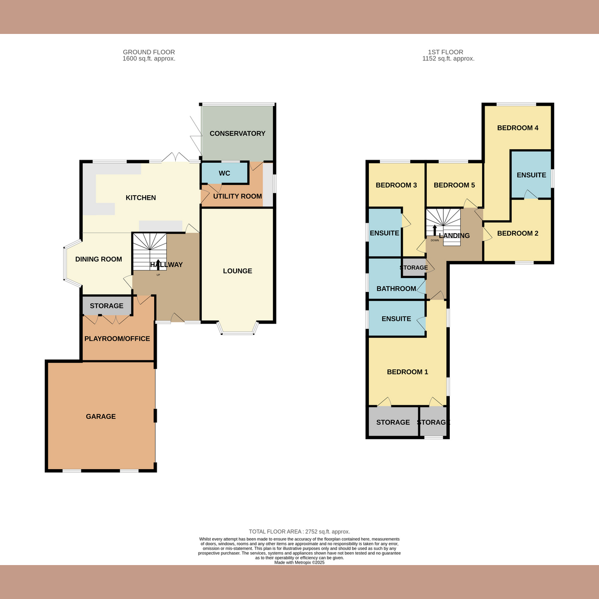 1, Augusta Drive, Hockley floorplan