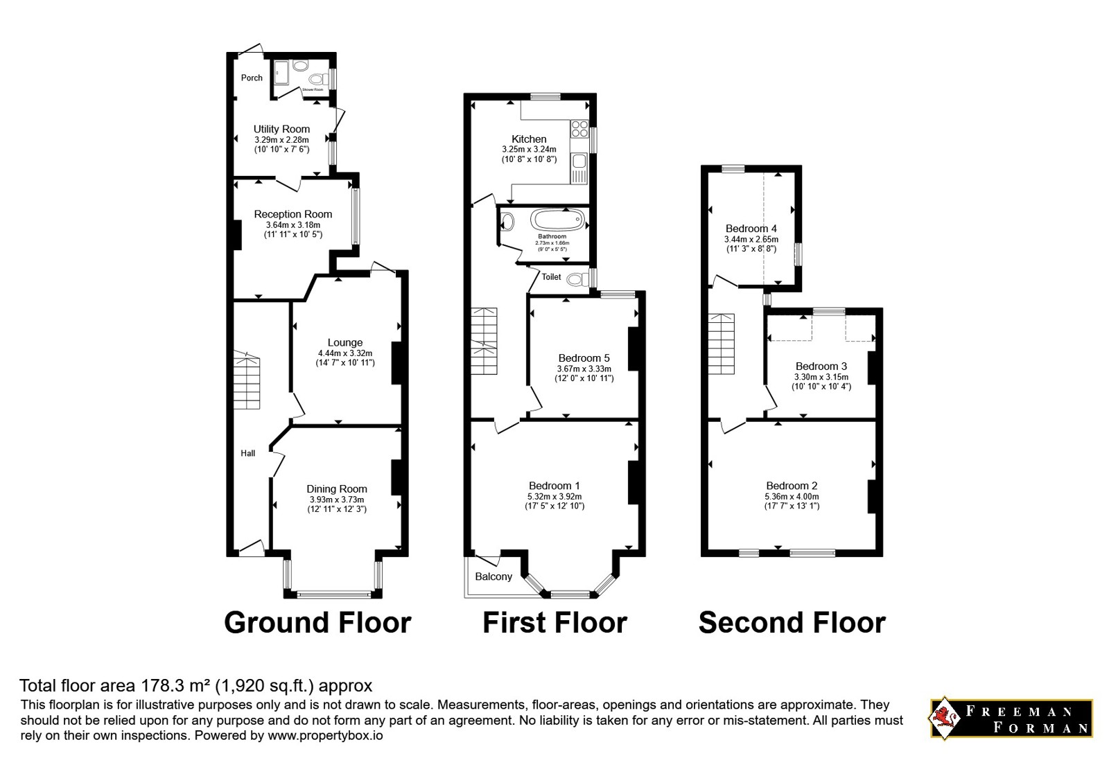 30, Sutton Park Road, East Sussex floorplan