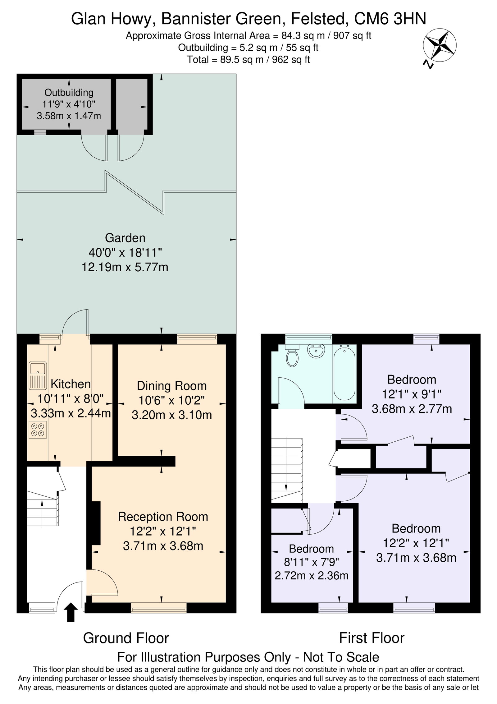 Great Knightleys, Basildon floorplan