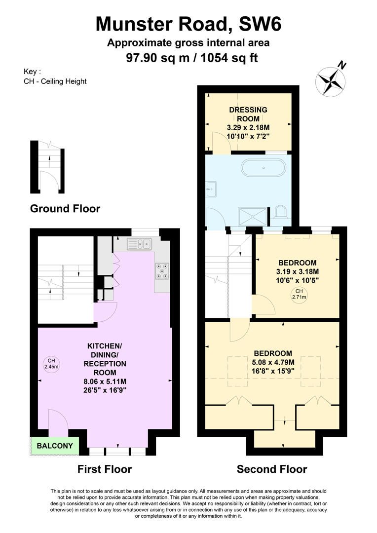 Munster Road, London floorplan