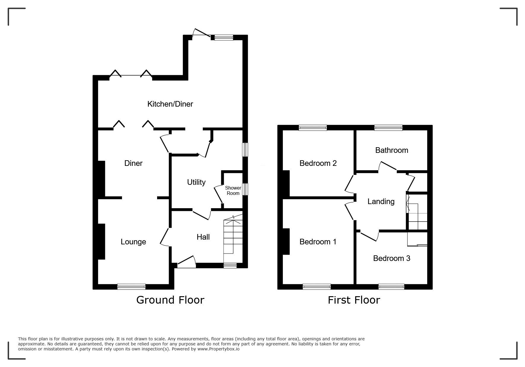 7, Sea View Villas, Cramlington floorplan