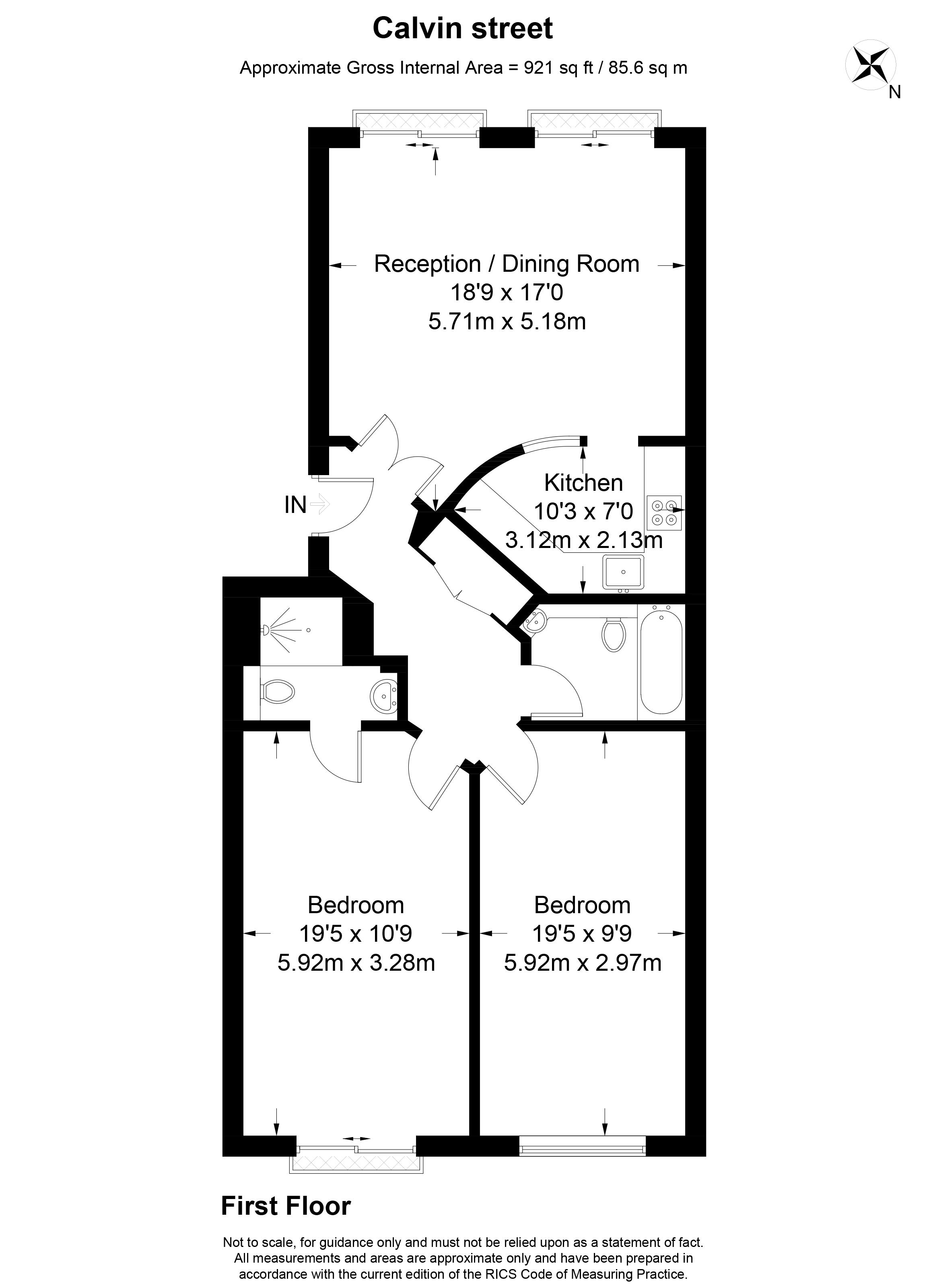 2 Bedrooms Flat for sale in Calvin Street, Spitalfields E1