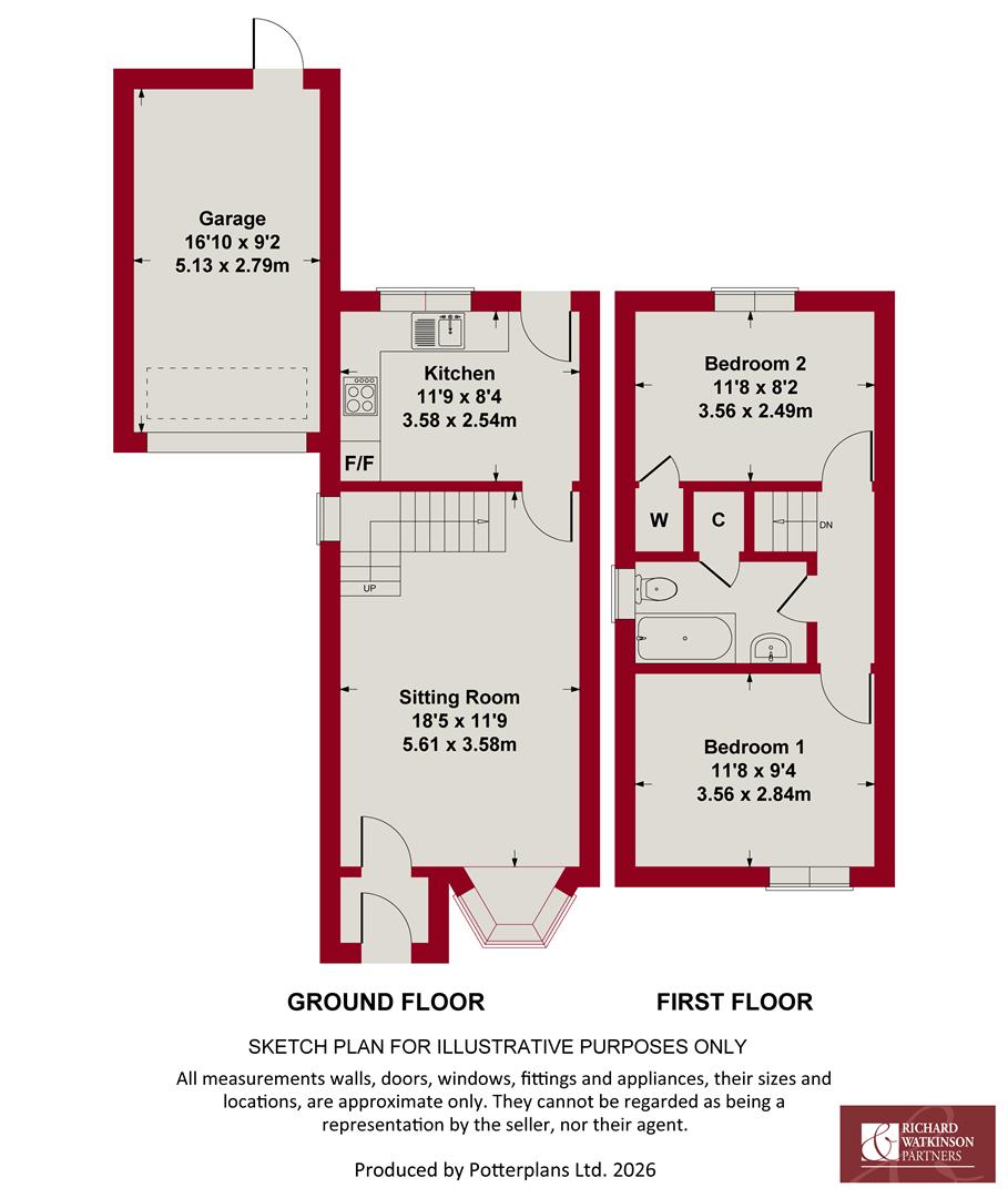 24, Ringwood Road, Bingham floorplan