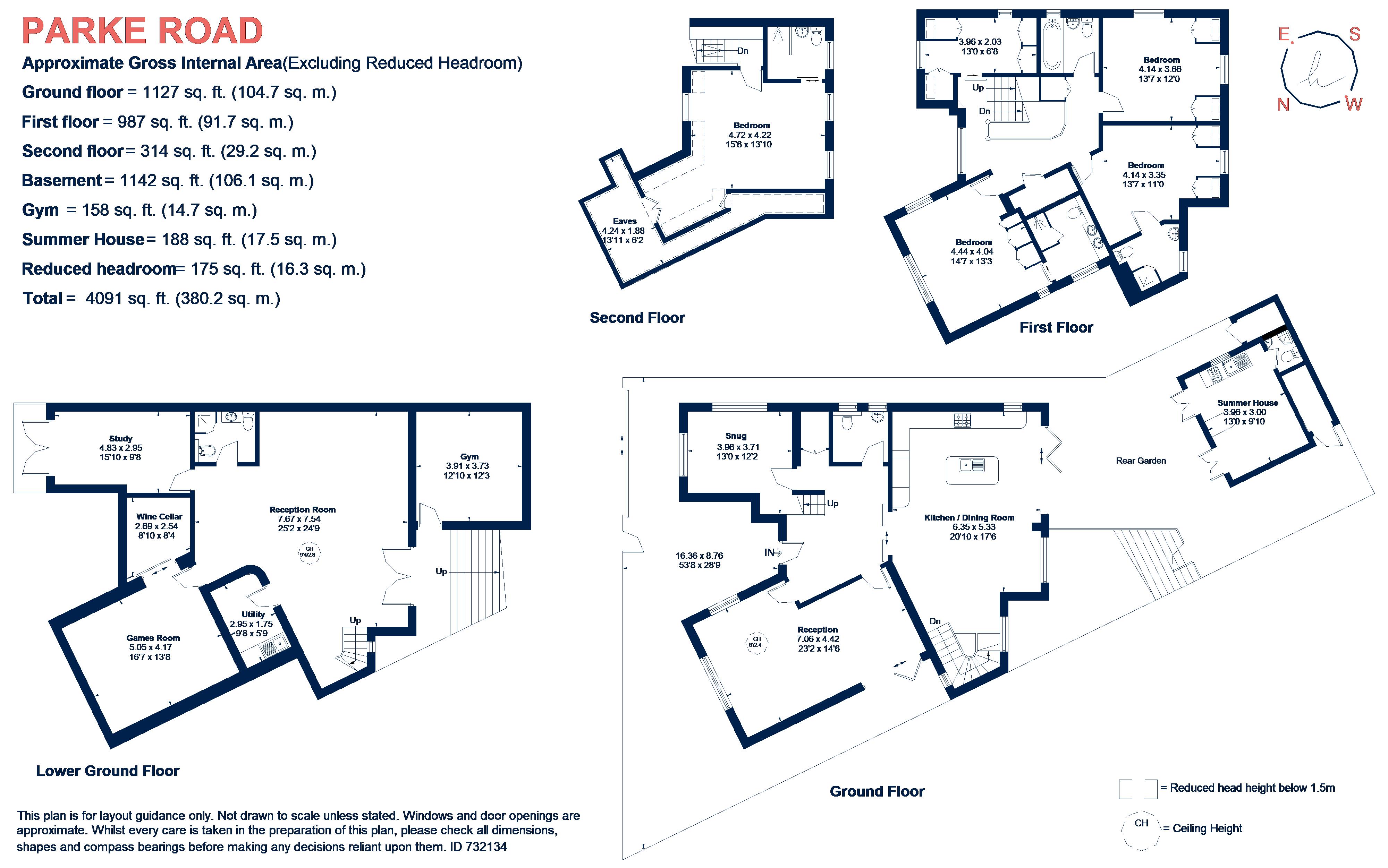 39, Parke Road, London floorplan