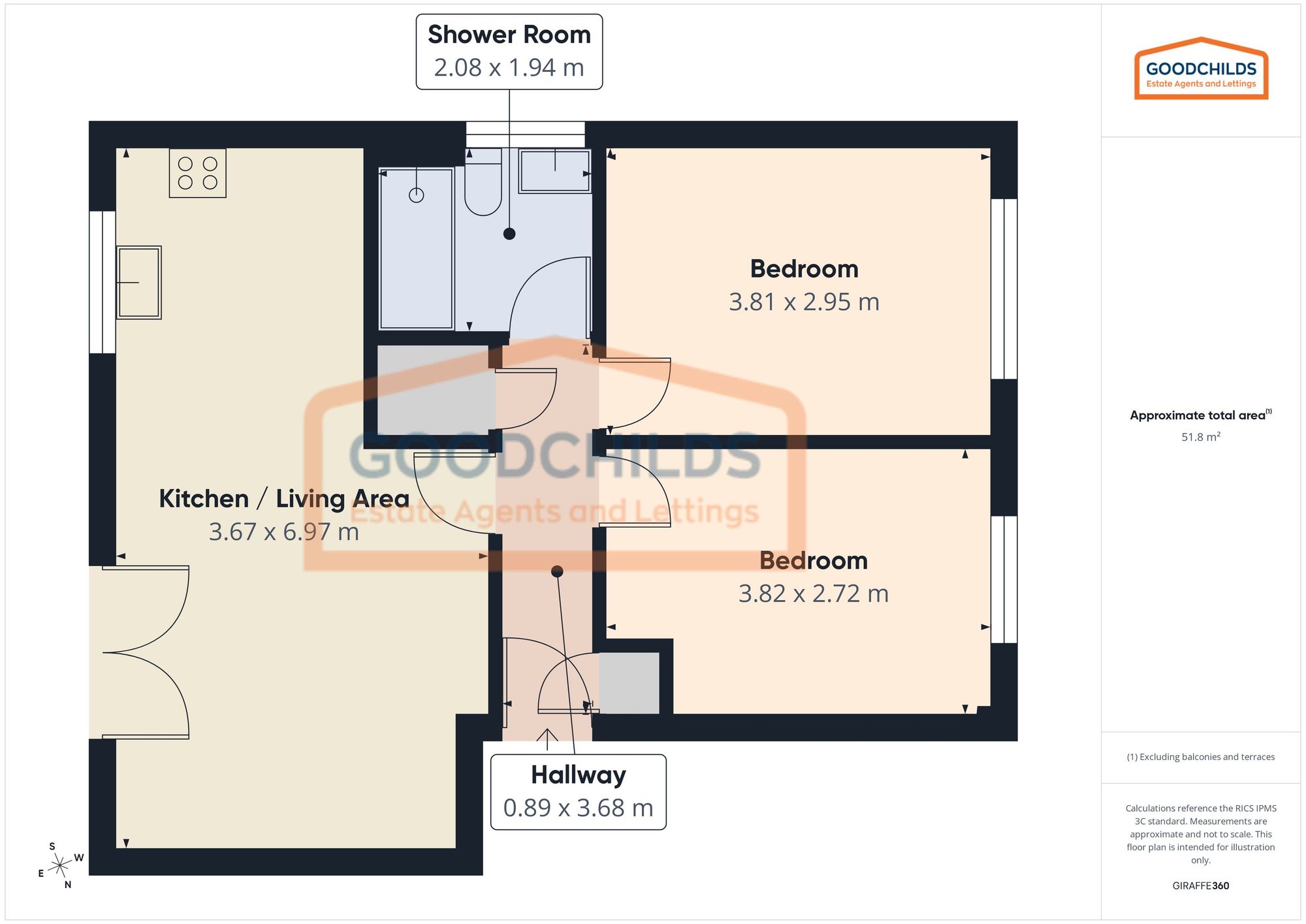 2, Sadler Road, Walsall floorplan