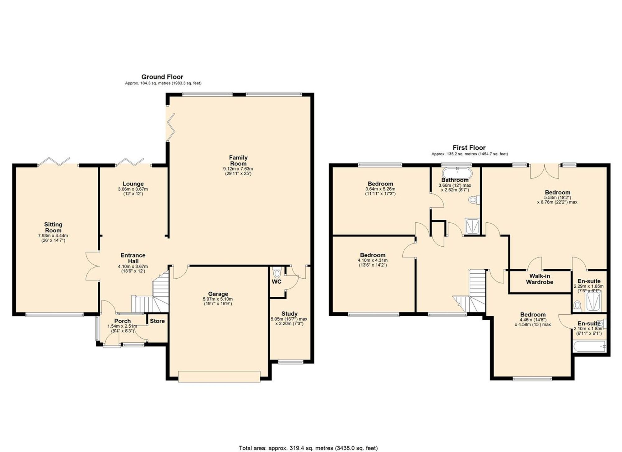 55 Oldfield Carr Lane, Poulton-Le-Fylde floorplan