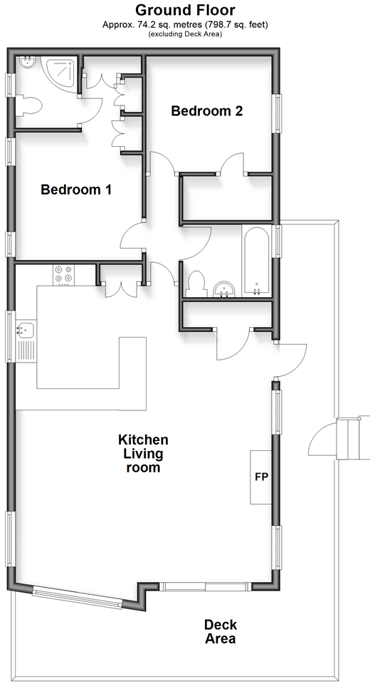Carters Road Upton, Ryde floorplan