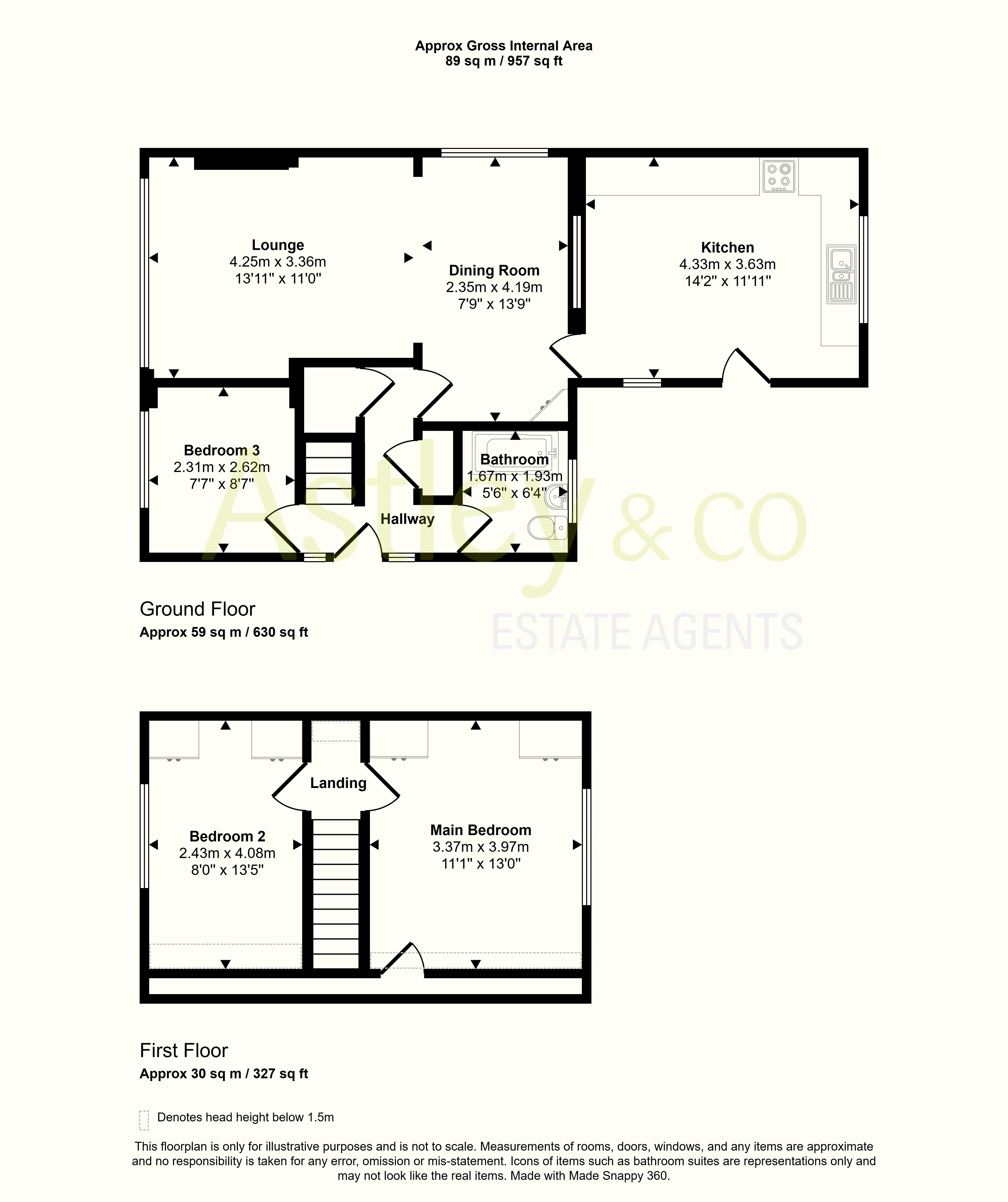 90, Barkers Lane, Norwich floorplan