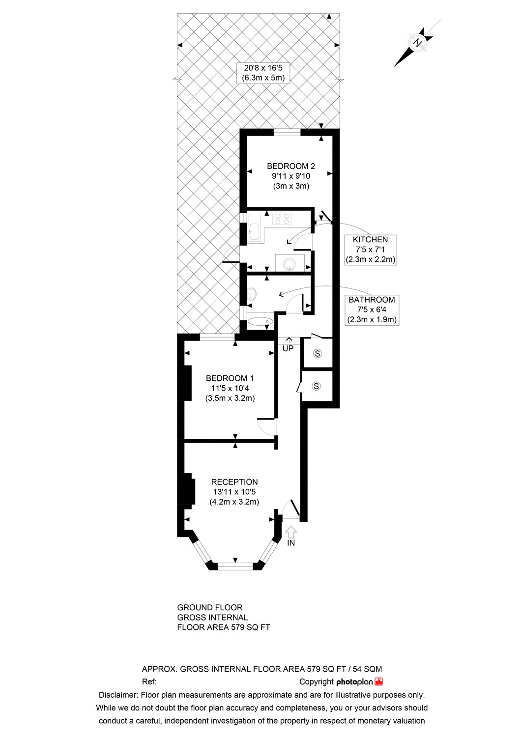 2 Bedrooms  to rent in Maybury Gardens, London NW10