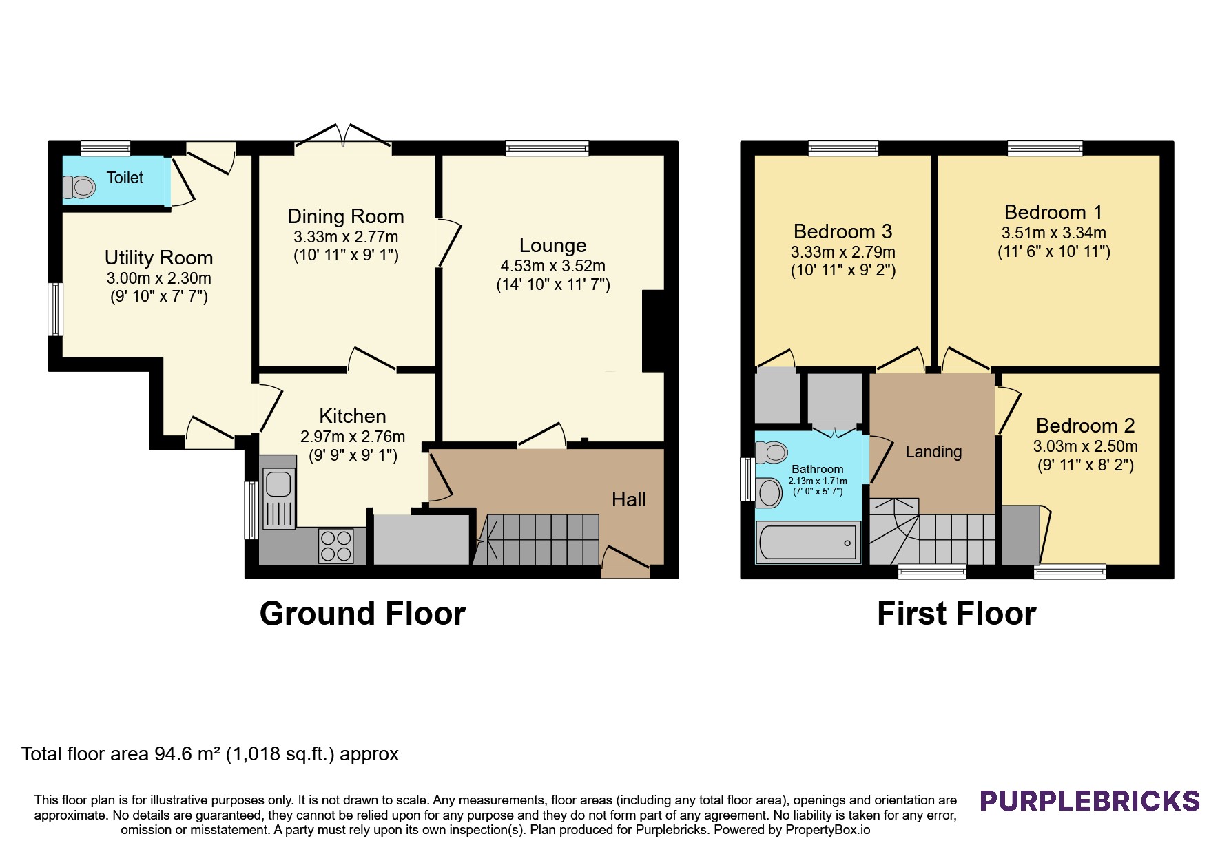 7, Oakley Place, Stoke-on-Trent floorplan