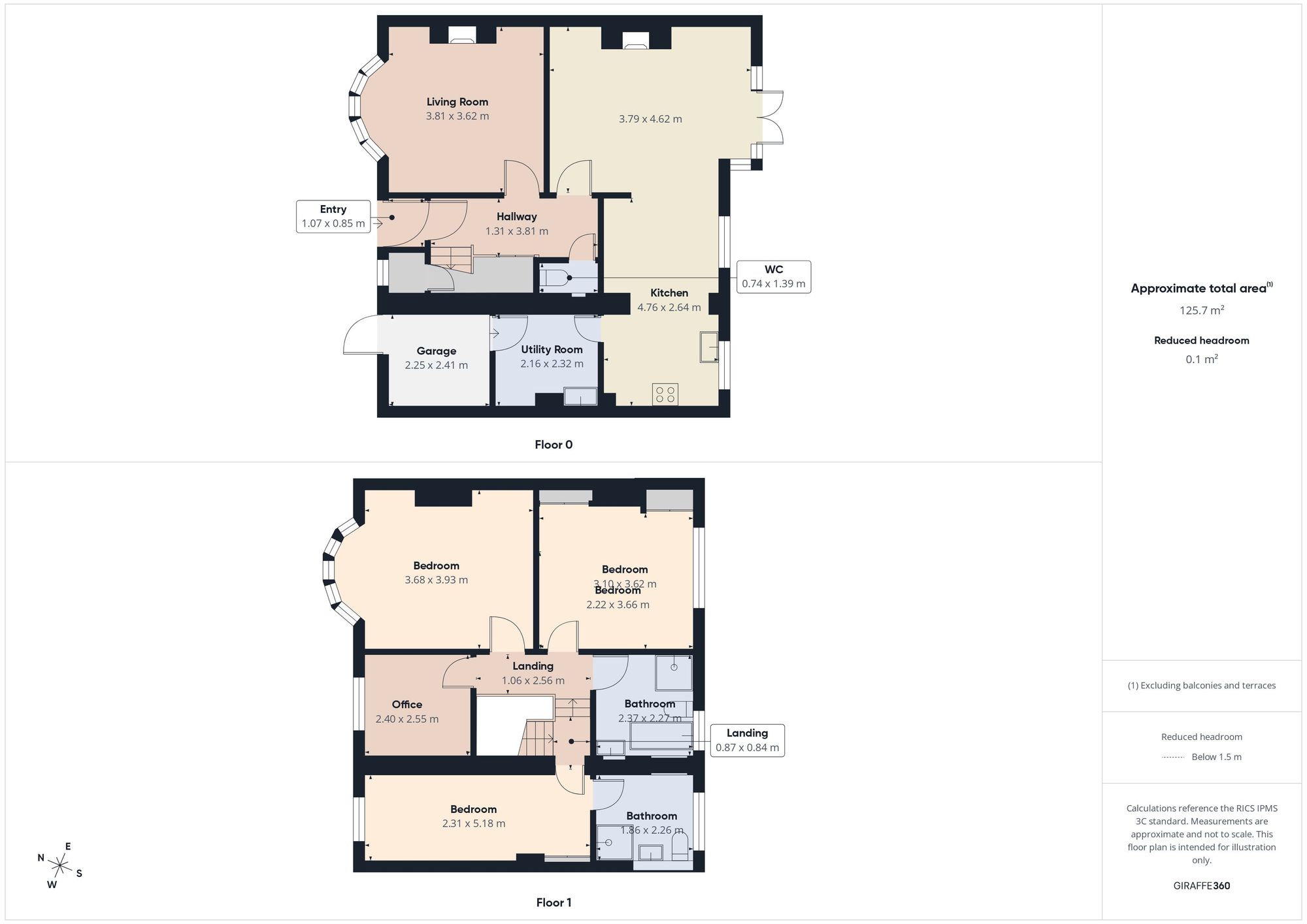 3 Deneside Avenue, Gateshead floorplan
