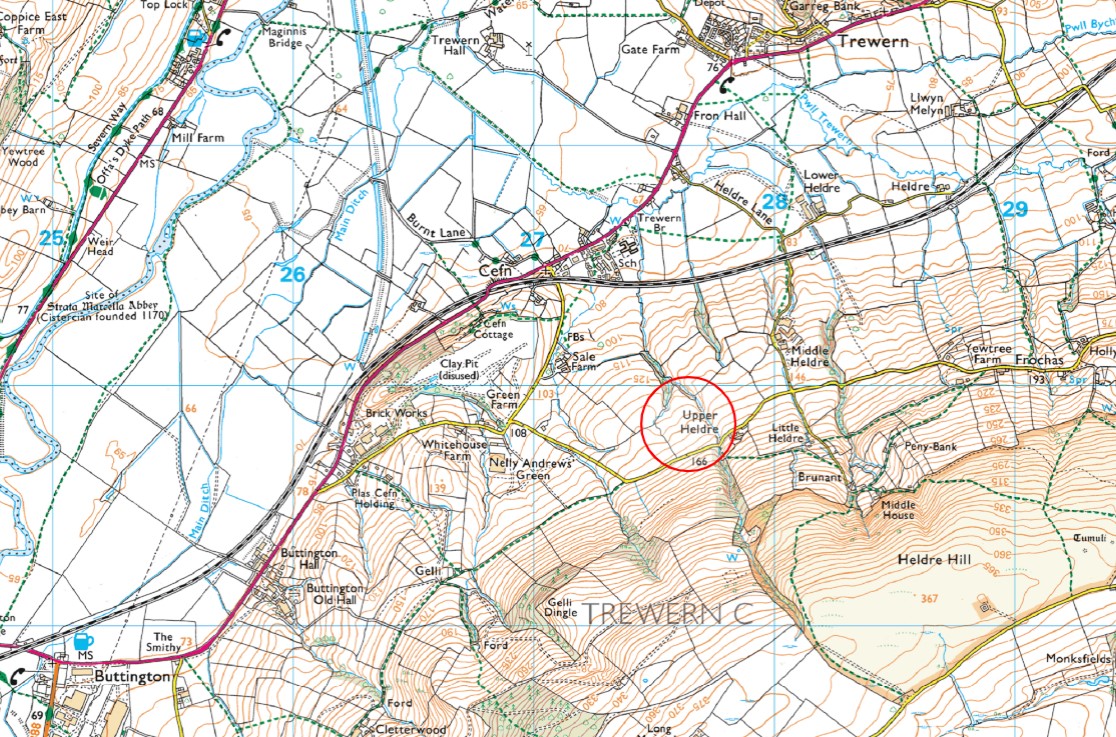 Heldre, Buttington, Welshpool SY21, land for sale 64953660